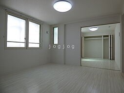 レストシティ琴似 201 2階1LDKのリビング/ダイニング