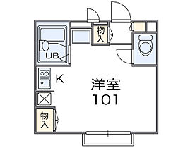 レオパレス上野西  ｜ 大阪府豊中市上野西４丁目（賃貸アパート1R・2階・20.70㎡） その2