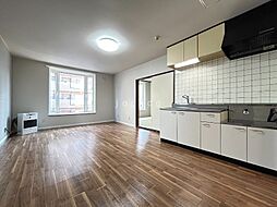 札幌市営東豊線 月寒中央駅 徒歩2分の賃貸アパート 3階2LDKのリビング/ダイニング