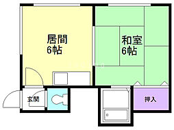高台ハイツA 2階
