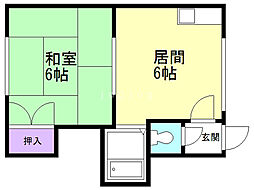高台ハイツA 1階