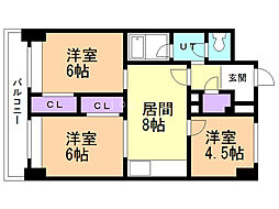 シオン澄川 3階