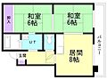 中の島三和ハイツ3階4.8万円