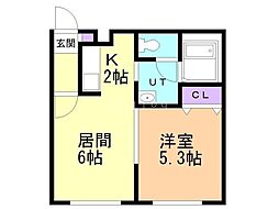 シェリール美園 1階