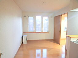 ドームキャッスル・ニッタ 301 3階1LDKのリビング/ダイニング