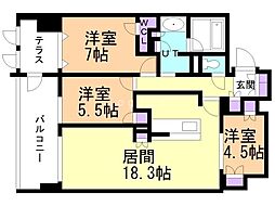 レ・ジェイド北海道ボールパーク 8階