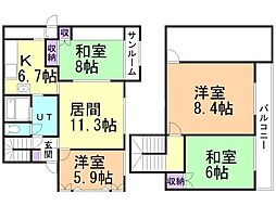 JR千歳線 北広島駅 3.1km