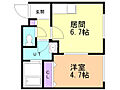 カステル美園1階4.6万円