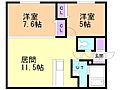 ファインブルーム学園前1階7.8万円