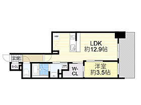 大阪府大阪市淀川区宮原１丁目1番（賃貸マンション1LDK・9階・41.00㎡） その2