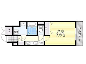 大阪府吹田市江坂町１丁目（賃貸マンション1K・8階・26.07㎡） その2