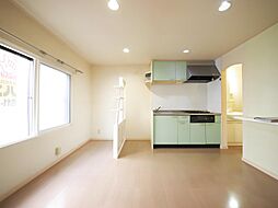 札幌市営南北線 平岸駅 徒歩6分の賃貸アパート 2階ワンルームのリビング/ダイニング