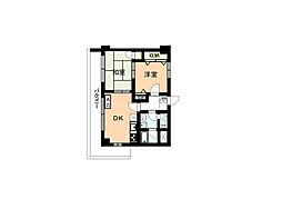 間取図画像 2DK