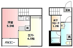 間取図画像 ワンルーム