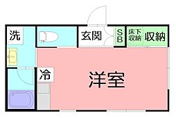 間取図画像 ワンルーム