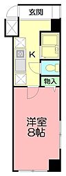 間取図画像 1K