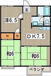 間取図画像 3DK