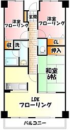 アネシスヒルズ 3LDKの間取図画像