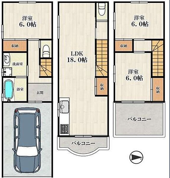 間取り：327001546317