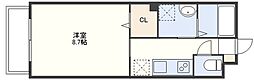 MOCO-DICE 1Kの間取図画像