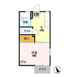 北柏駅 4.5万円