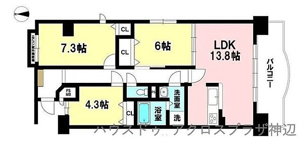 間取り：334000272921