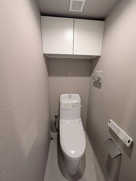 ◆落ち着いた色調が魅力的な手洗いカウンター付トイレ