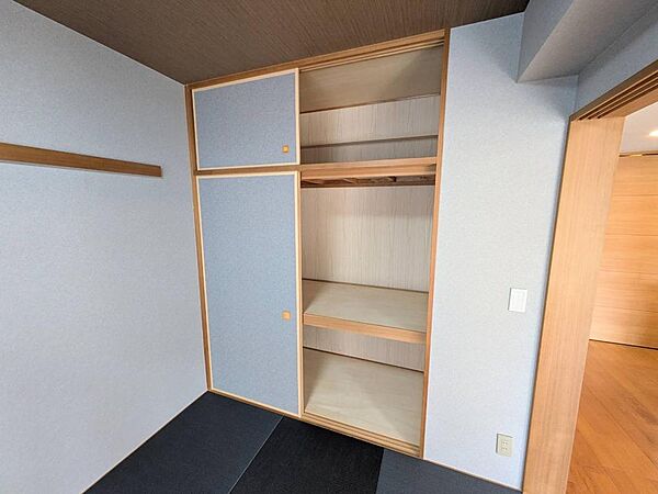 ◆お布団もすっきり収まる大容量の押入れ収納