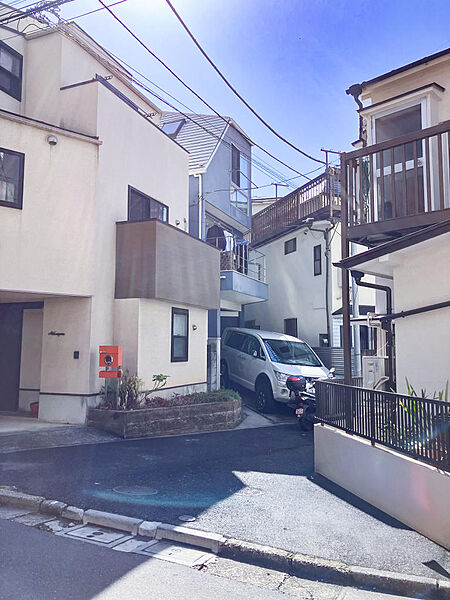 前面道路
