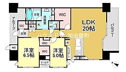 プレミスト照国表参道 2SLDKの間取り