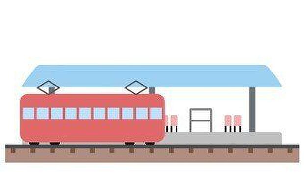 帖佐駅 1370m