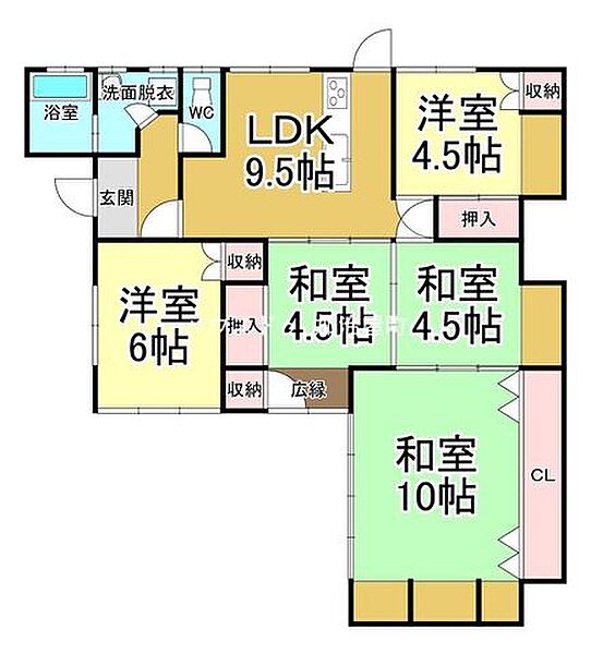 間取り：346000045504