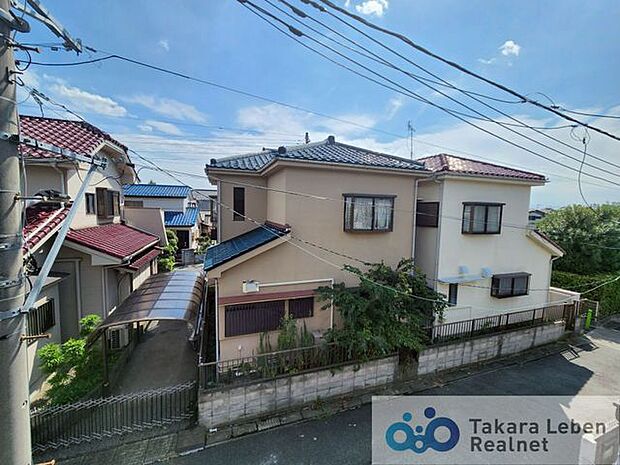 住戸からの眺望。風通しが良く、お洗濯物も早く乾きそうです。毎日のお洗濯が楽しみになりそうです。