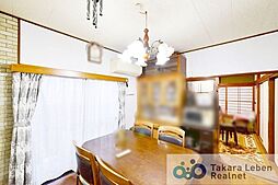 足立区梅田7丁目　中古戸建 4DKのリビング/ダイニング
