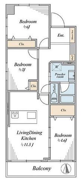 間取り：313004673857