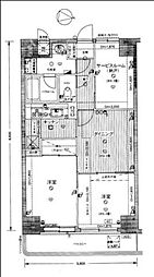 ライオンズシティ池袋 2SDKの間取図画像