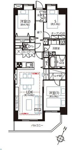 間取り：313004724412