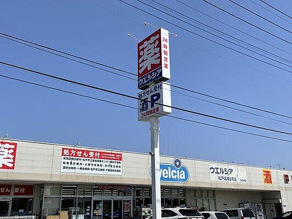 ウエルシア松戸高塚2号店 徒歩5分。 357m