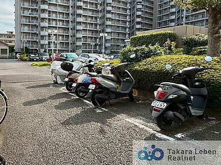 バイク置場も完備(空き要確認)