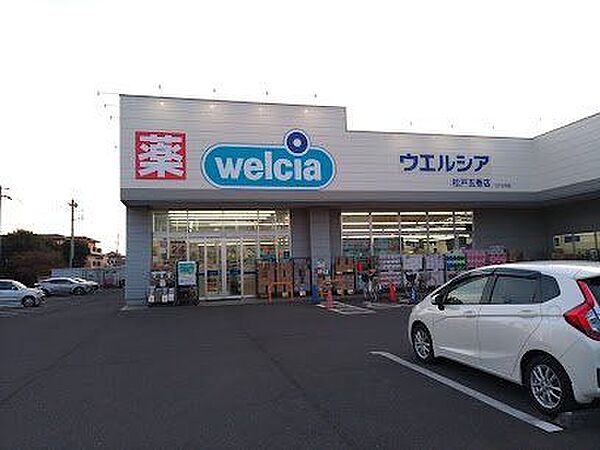 ウエルシア松戸五香店 徒歩3分。 210m