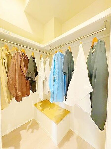 ウォークインクローゼット3カ所完備
