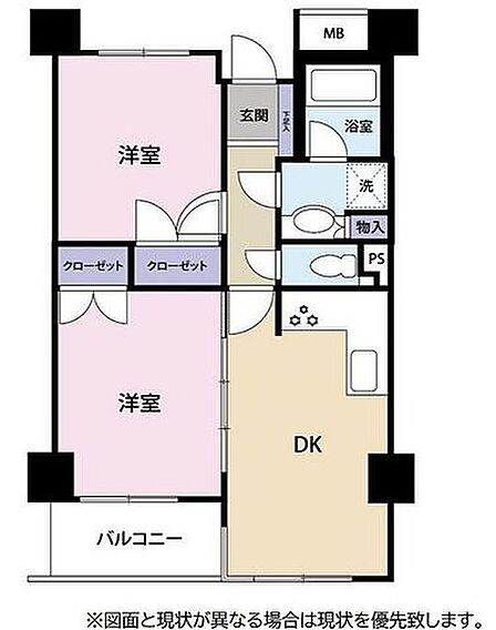 作業のしやすいL字型タイプのシステムキッチン。各所に収納を設けており荷物が多い方も安心です。