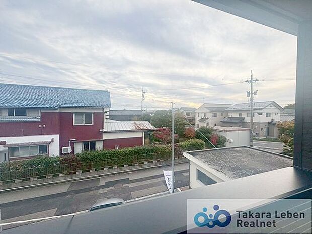 住戸からの眺望。