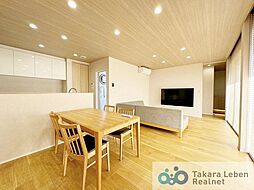 富山市山室　新築戸建 4LDKのリビング/ダイニング