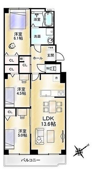 間取り：327001673077