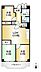 間取り：■3LDK■専有面積64.26m2■バルコニー面積7.50m2