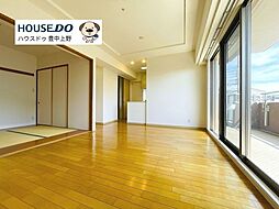 ライオンズマンション服部緑地 3LDKのリビング/ダイニング