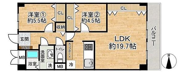 間取り：327002365594