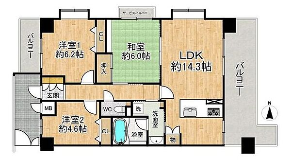 間取り：327002365621