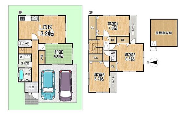 間取り：327002796093